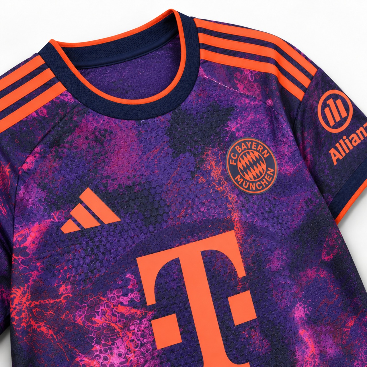 【お取り寄せ】バイエルン・ミュンヘン 26/27 サード サッカーユニフォーム ネーム 背番号 カスタム可（プレイヤーバージョン）