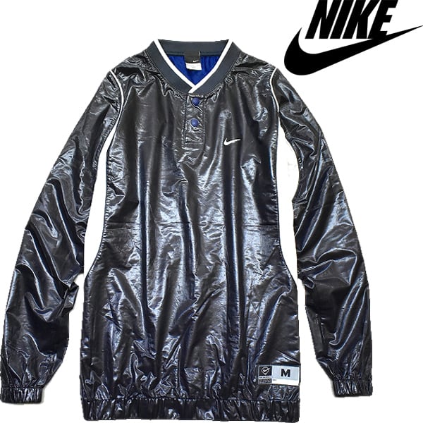 90sNike ナイキスポーツBristol ジャケット 黒/青XLビックロゴ 90sNike ナイキスポーツBristol ジャケット 黒/青XLビックロゴ