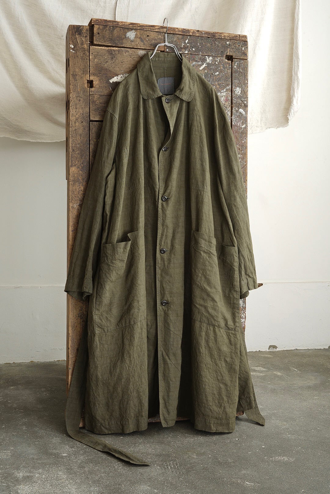 ジャケット・アウター Chez vidalenc Trench coat long ジャケット・アウター Chez vidalenc Trench coat long