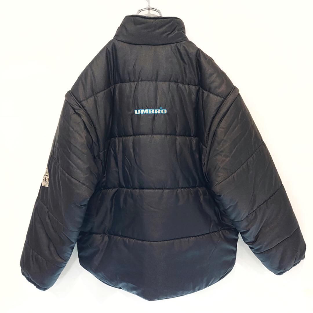 UMBRO アンブロ 中綿 ナイロンジャケット PRO TRAINING L 黒 | fuufu