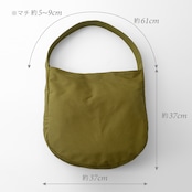 Cotton Hobo bag オリーブ