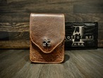 SofferAri Jewelry ソファーアリ  sacpp302  CELL PHONE LEATHER POUCH- VintageBrown