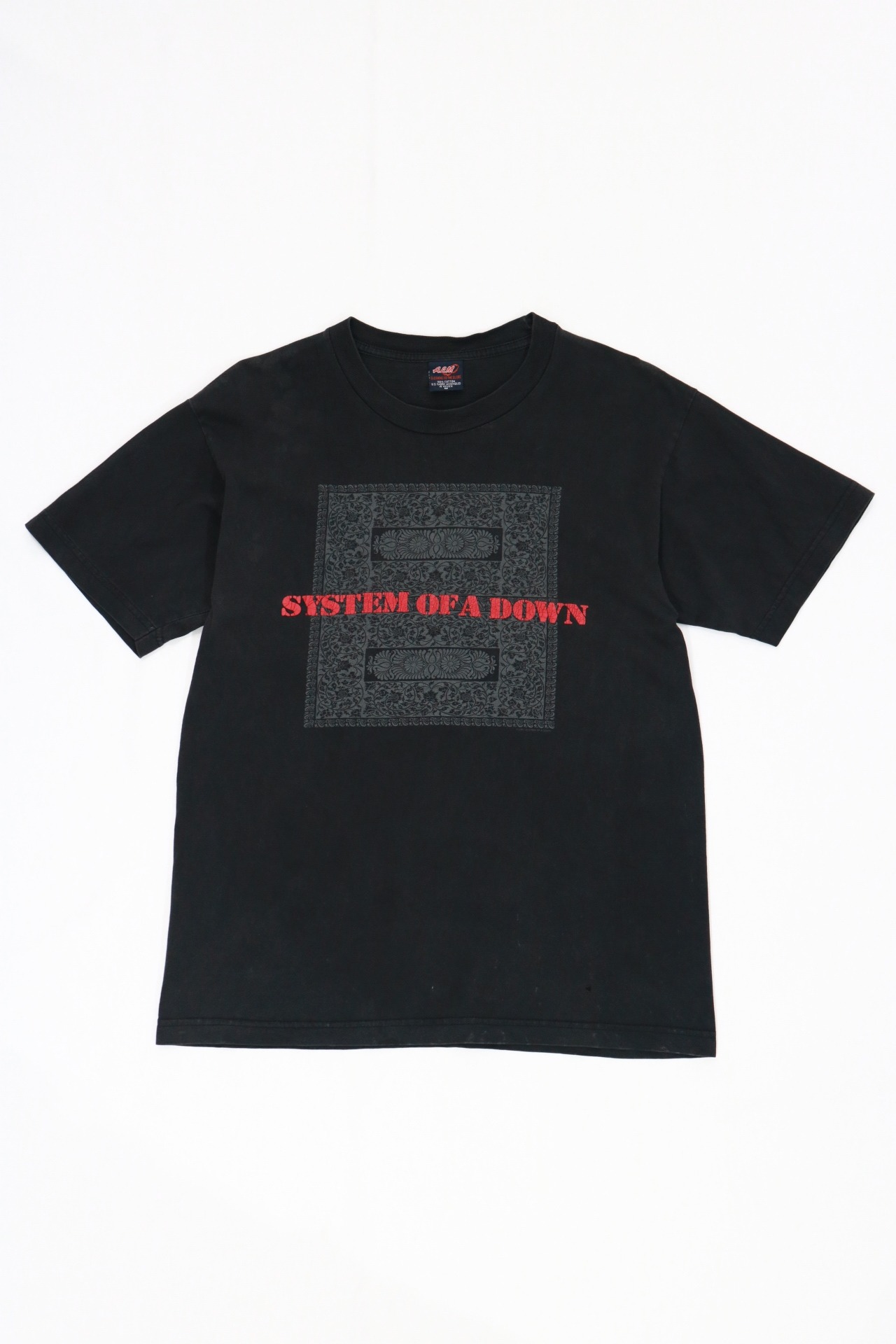 System of a Down 2002 print t shirt