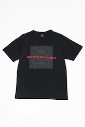 System of a Down 2002 print t shirt
