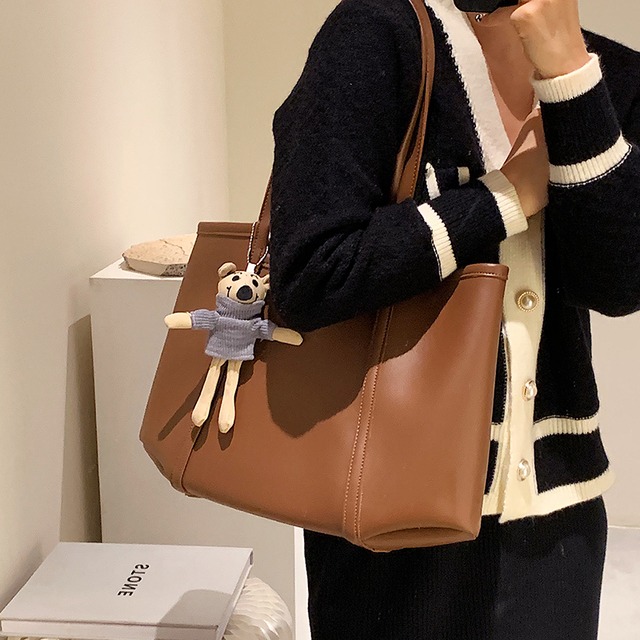 オータムウィンタースタンダードショルダーバッグ レトロ 秋物 冬物 トートバッグ 手作りハンドバック90356184730