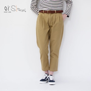 orslow  [オアスロウ] W BILLY JEAN KHAKI [00-5560-40] ビリージーン カーキパンツ・サルエル・デニムサルエル・デニムイージーパンツ　LADY'S  [2023SS]