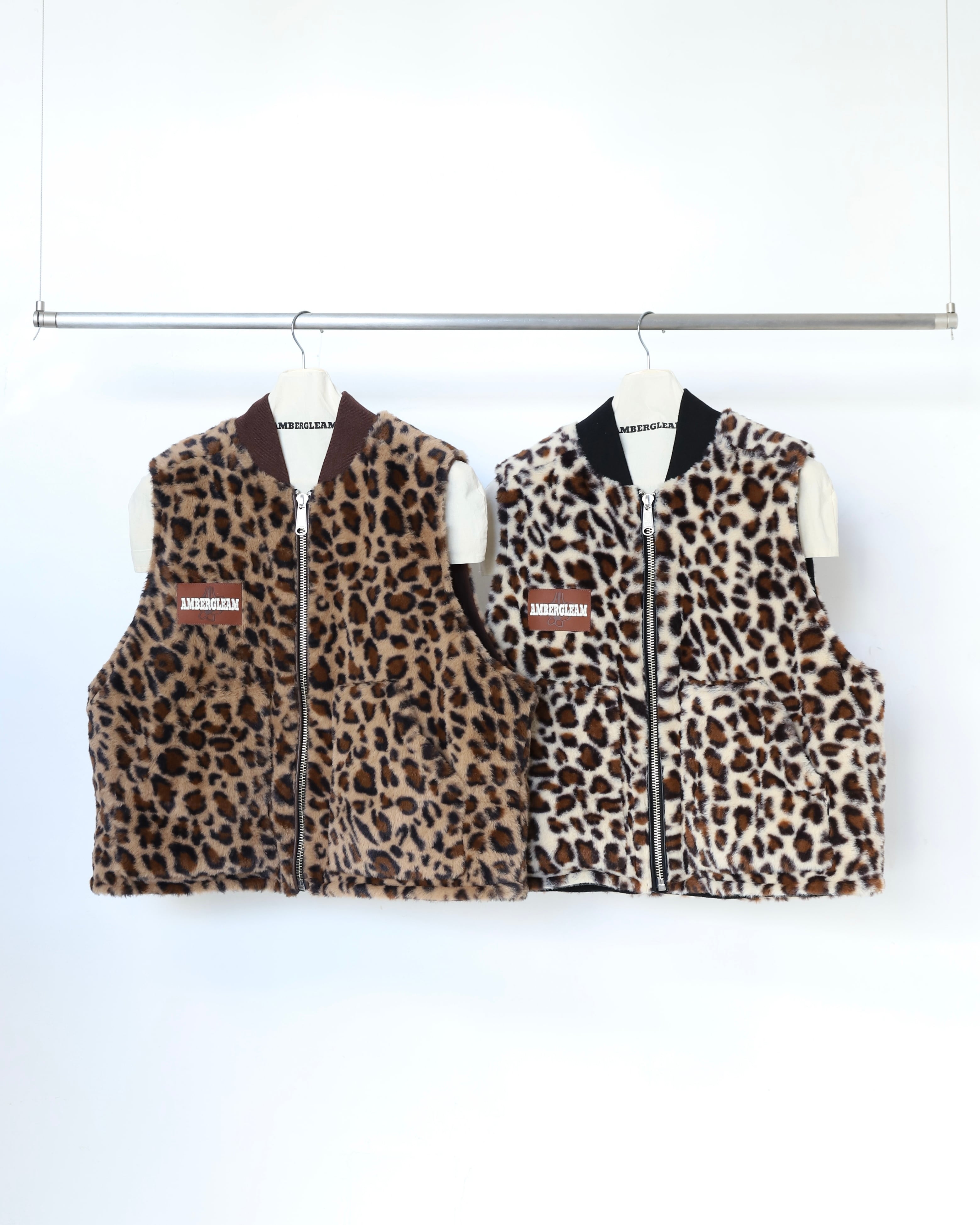 Leopard Reversible Vest / レオパードリバーシブルベスト Leopard Reversible Vest / レオパードリバーシブルベスト