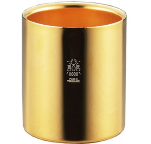 【数量限り】タマハシ(Tamahashi) タンブラー ゴールド (24金メッキ) 250ml 18-8ステンレス W構造 TM-042