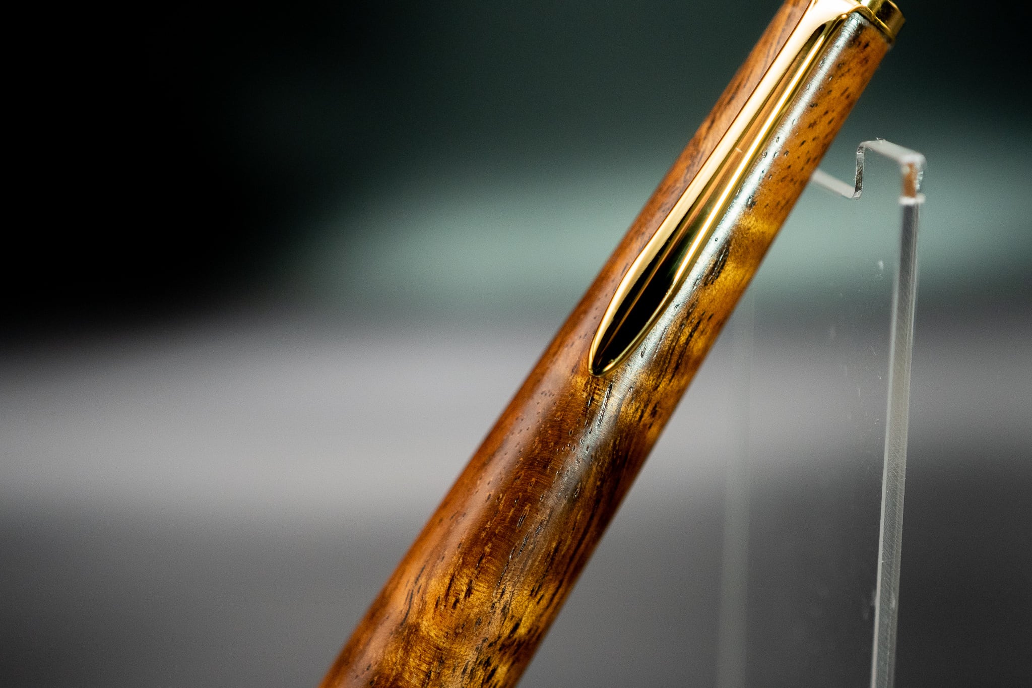 【王族の愛した神聖な銘木】 ハワイアンコア カーリー杢 gold MP