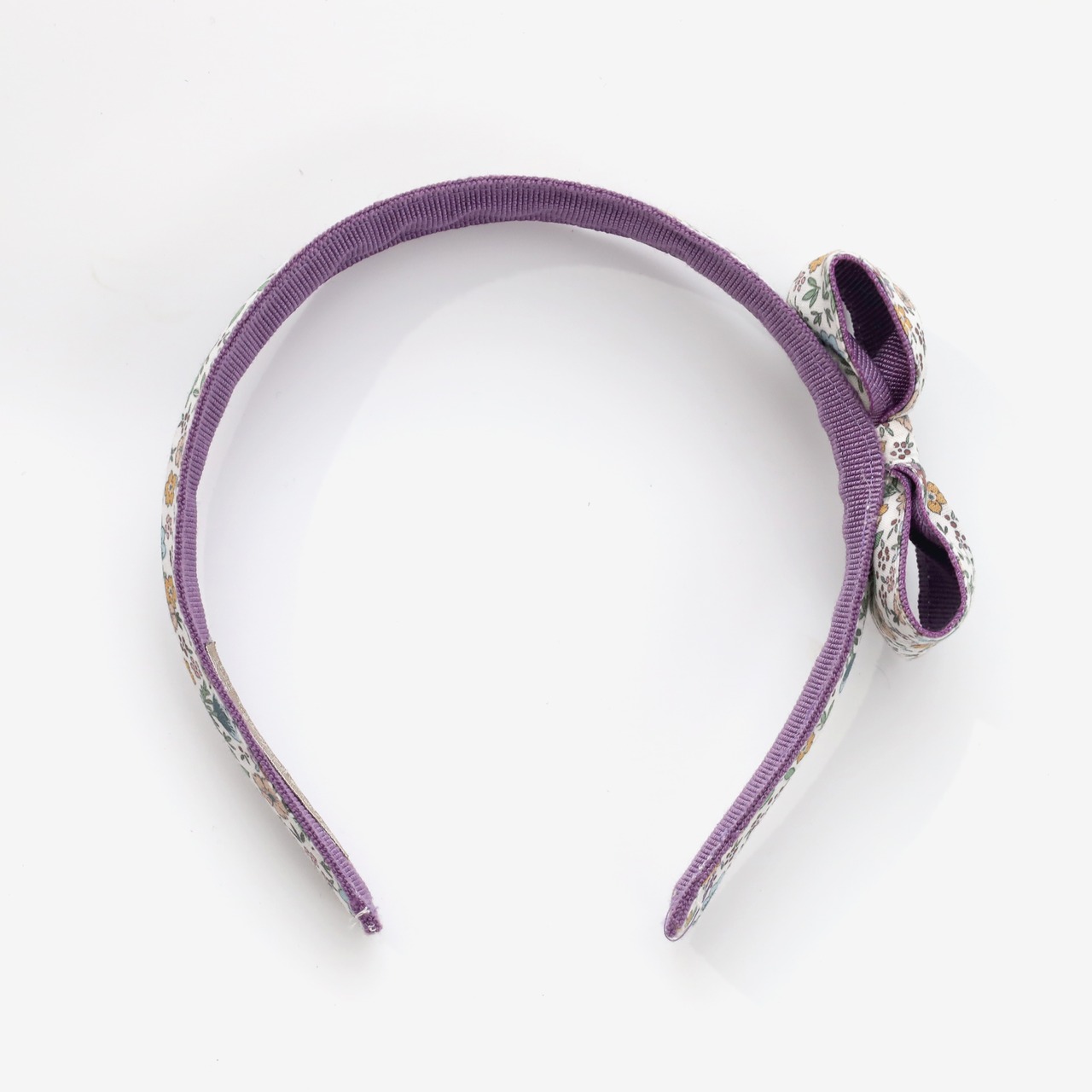 PURPLE FLOWER HEADBAND