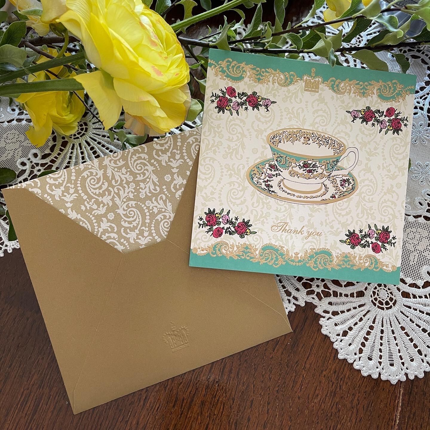 『Royal Palace』カードBOX入　2種 8枚入 Royal Palace thank you cards in a box