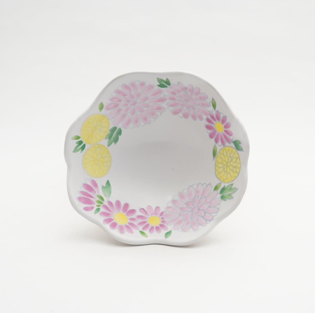 【木村扶由子】菊花ひらくひらひらまめざら25