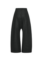 7440 37 1 Wide Pleated Denim Trousers