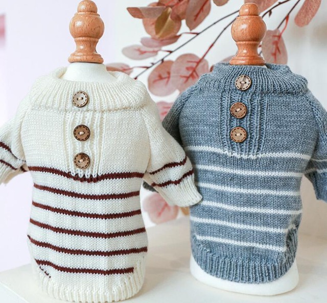 《予約》№1101777 ボーダーニットセーター