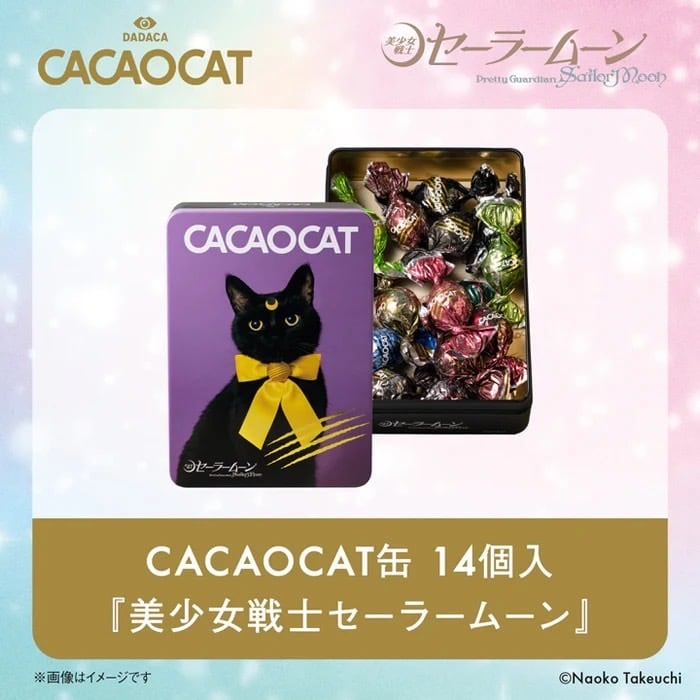 セーラームーン CACAOCAT カカオキャット 缶 コンプリート チョコ CACAOCAT缶 14個入『美少女戦士セーラームーン』 | pxstore