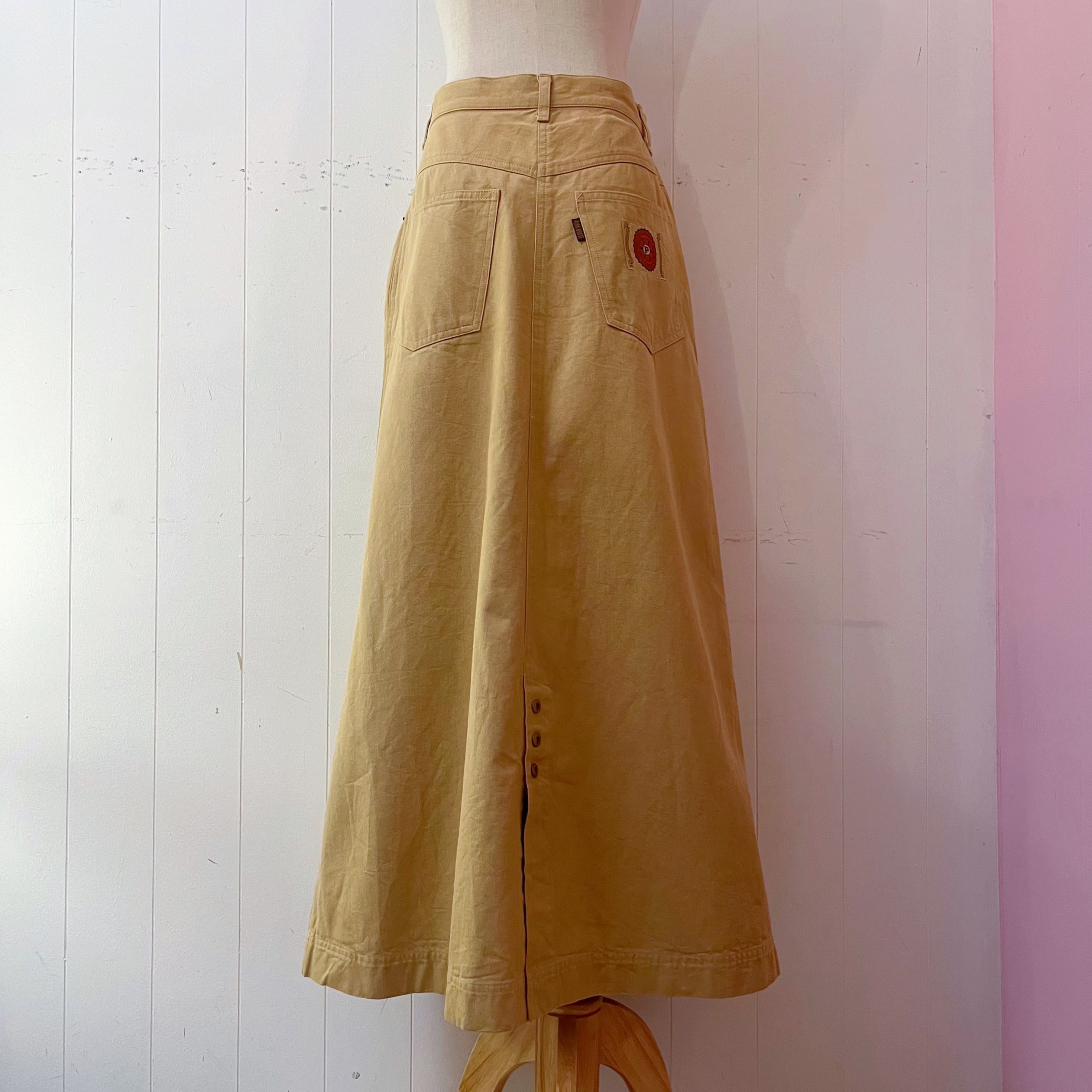 PINKHOUSE / wheel wappen long skirt