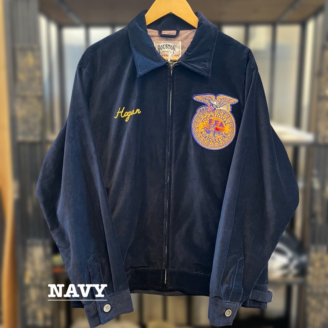 HOUSTON/ヒューストン 51509 COTTON VELVETEEN FFA JACKET / コットン