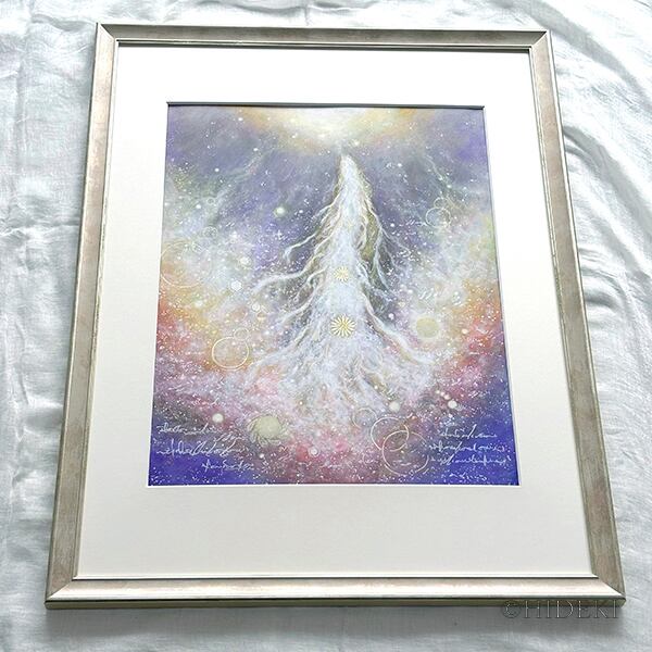 パステル画ヒーリングアート｜優しい光｜抽象画パステル絵画 | Pay ID