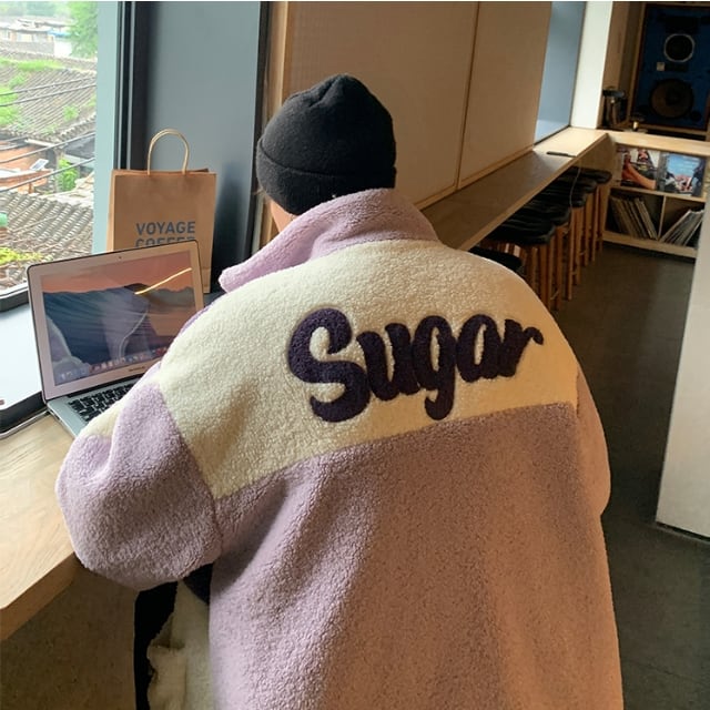 Supreme スタジャン L パープル/ベージュ Supreme スタジャン L パープル/ベージュ Supreme ロゴ パーカー