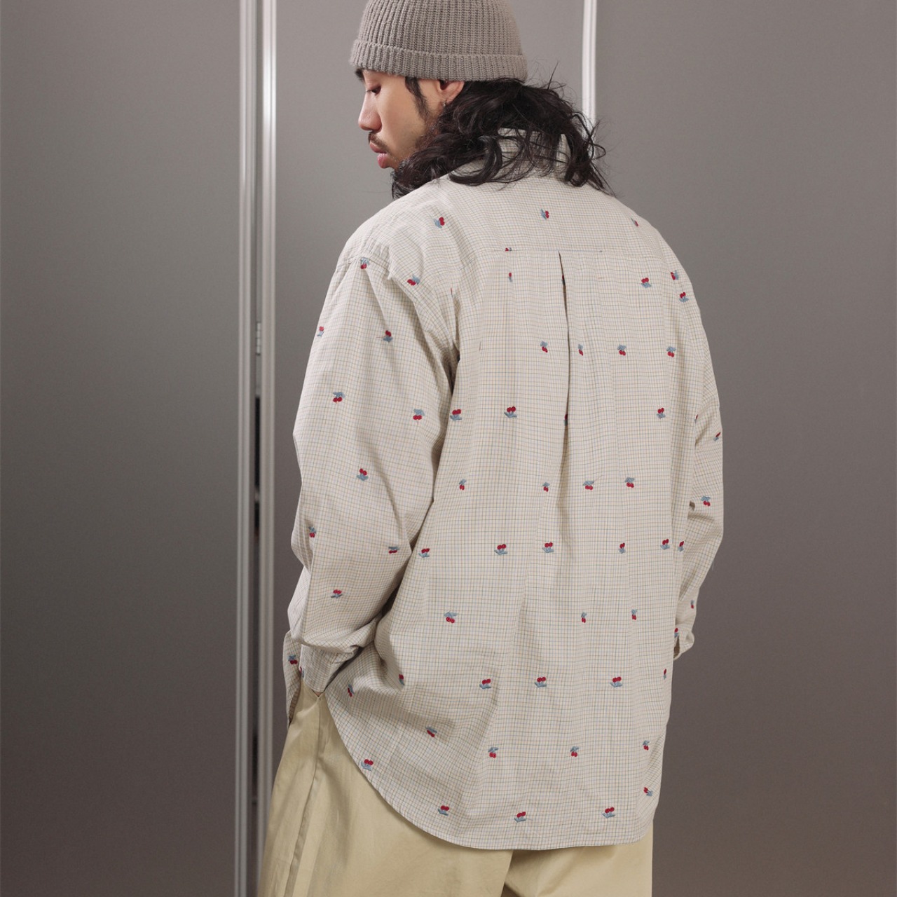 チェリーチェック・リラックスシャツ A2140 - 7