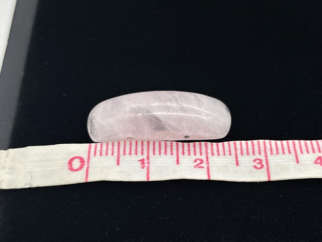 ハンドメイドバングルビーズ素材セット（ローズクォーツ）