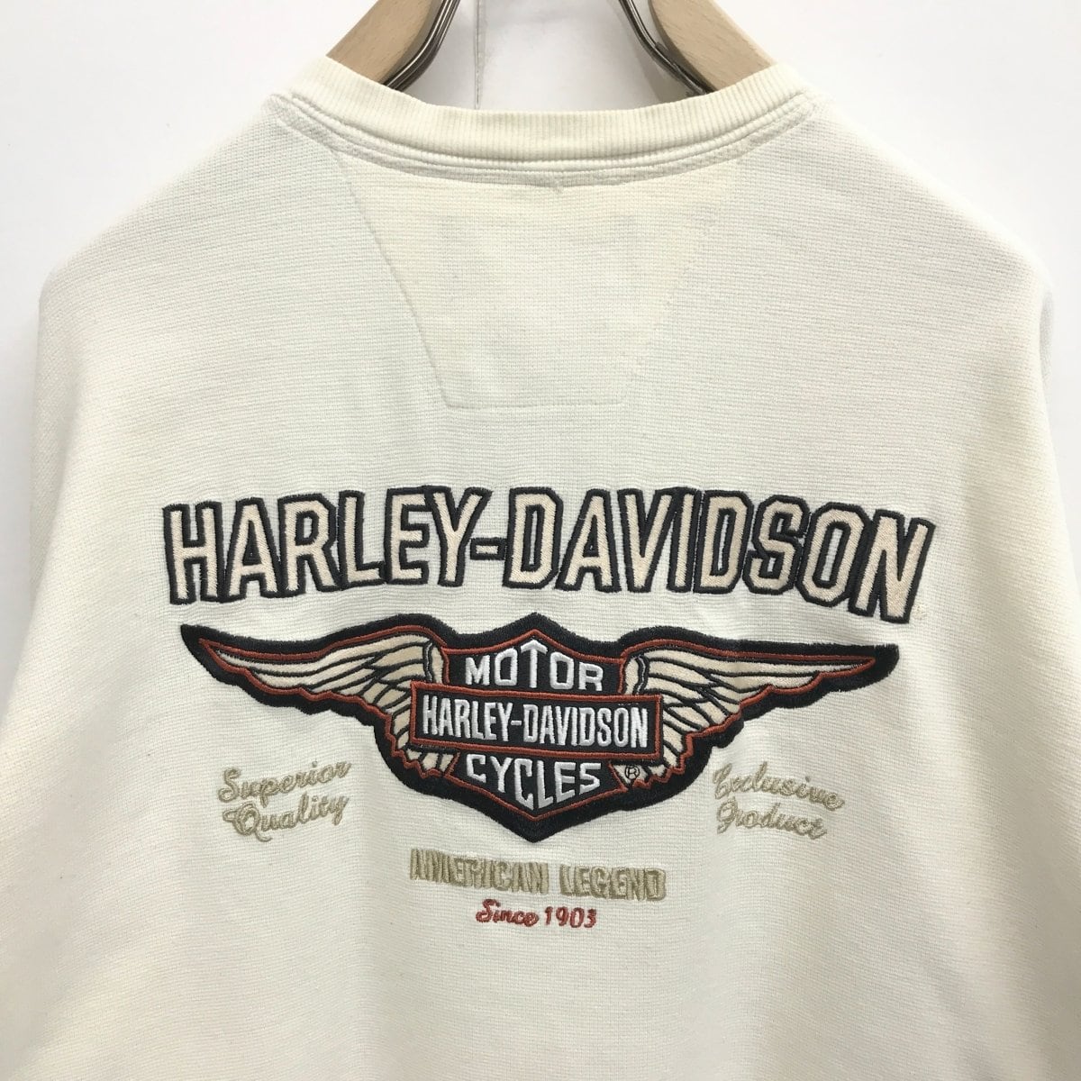 オモシーチャンネルUSA製 ヴィンテージ HARLEY DAVIDSON ロングTシャツ  3XL