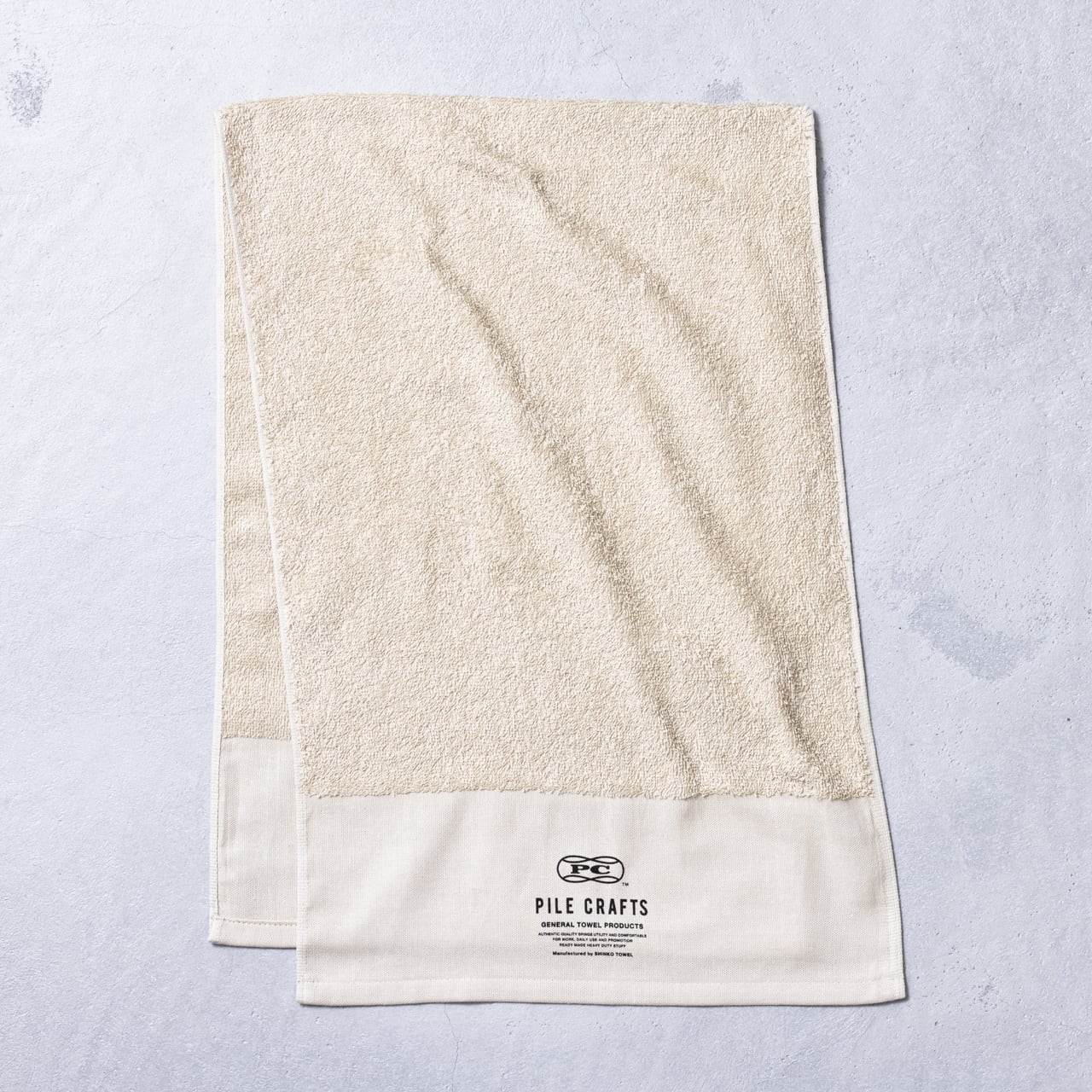 SAND / 3pc | PILE CRAFTS | New Standard Towel