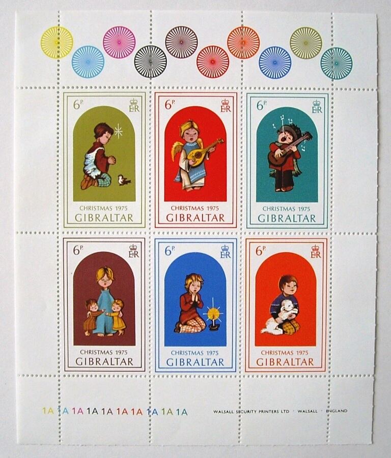 専用☆ジブラルタル クリスマスの切手6種完 未使用 1975 クリスマス / ジブラルタル 1975 | Stempel ― 旅する切手 ―
