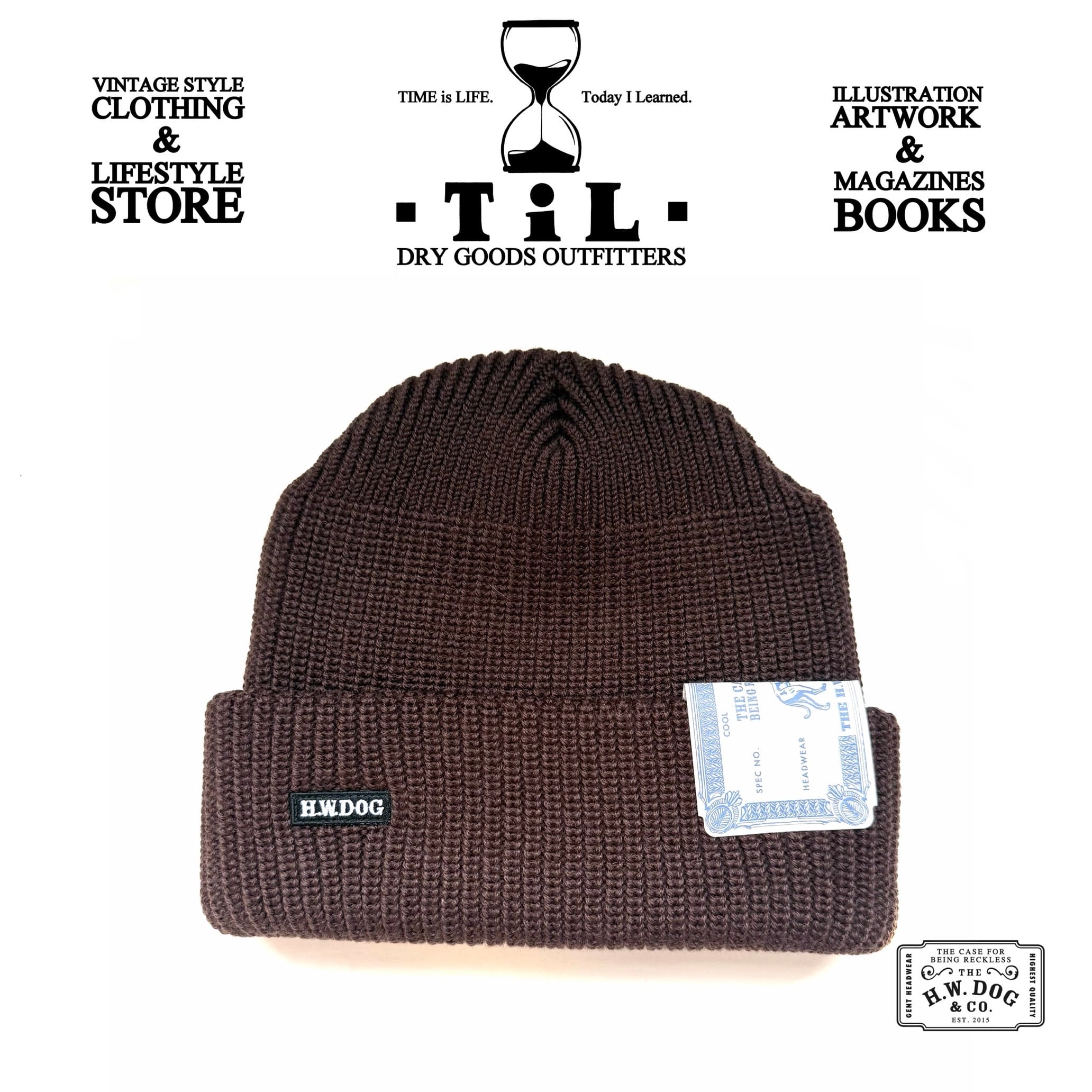 THE H.W.DOG&CO Trucker Cap/トラッカーキャップ D-00004ブラウン