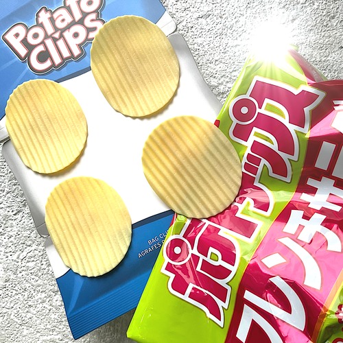 ﾃﾞｻﾞｲﾝ雑貨＜ﾌﾚｯﾄﾞ　PotatoClips　☽☽☽