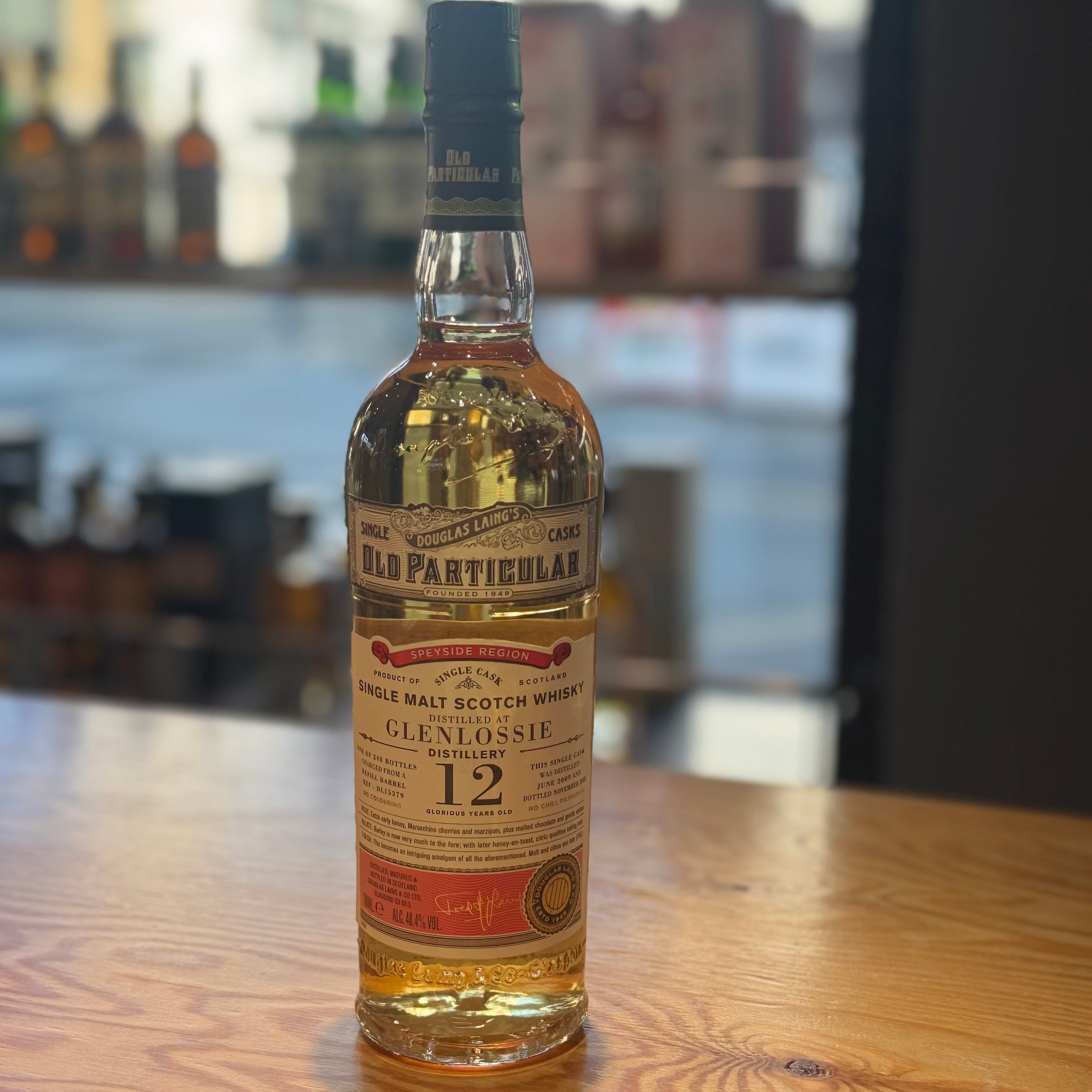 グレンロッシー12年　OLD PARTICULAR 700ml グレンロッシー 12年】オールドパティキュラー 2009 48.4度 700ml