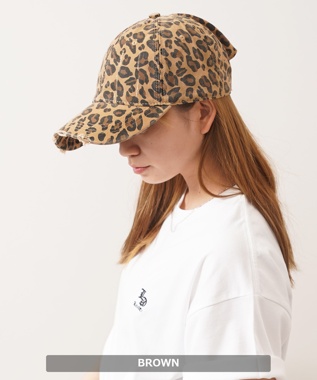 ◆レオパード ダメージキャップ◆ch-25124