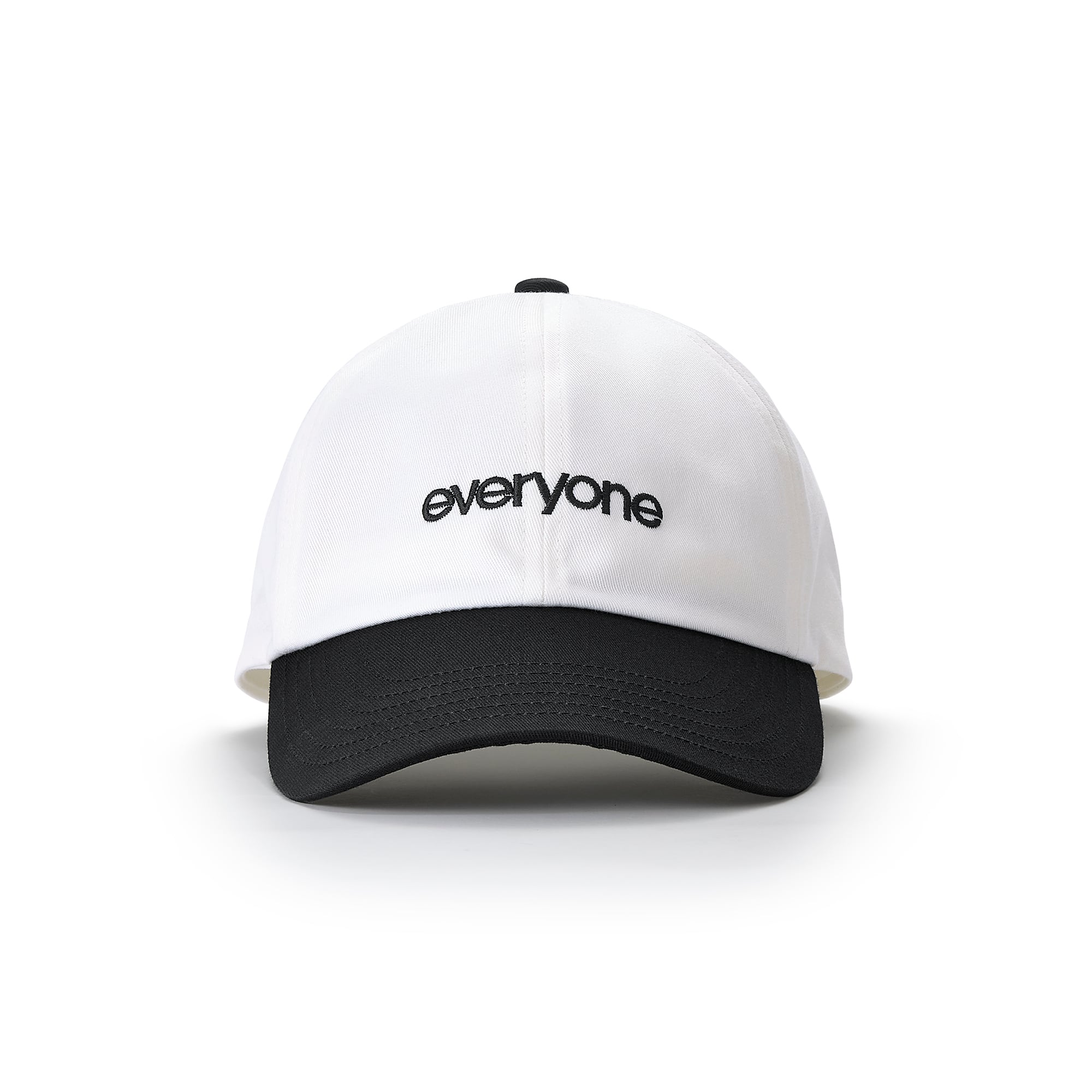 everyone og logo daily cap (WHITE/BLACK) | everyone