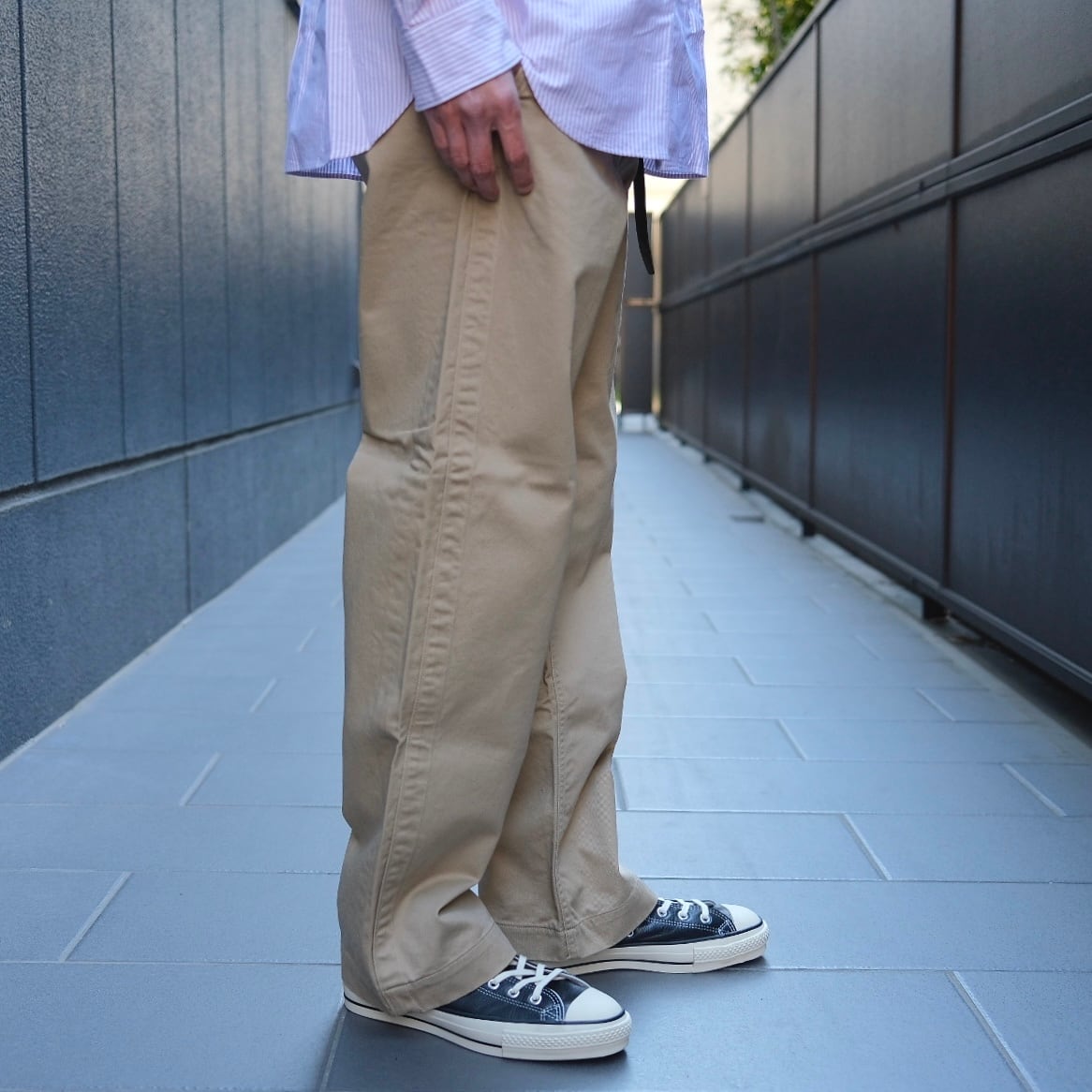 Sans limite(サンリミット) /別注 テーパードチノ -beige-(S2503043