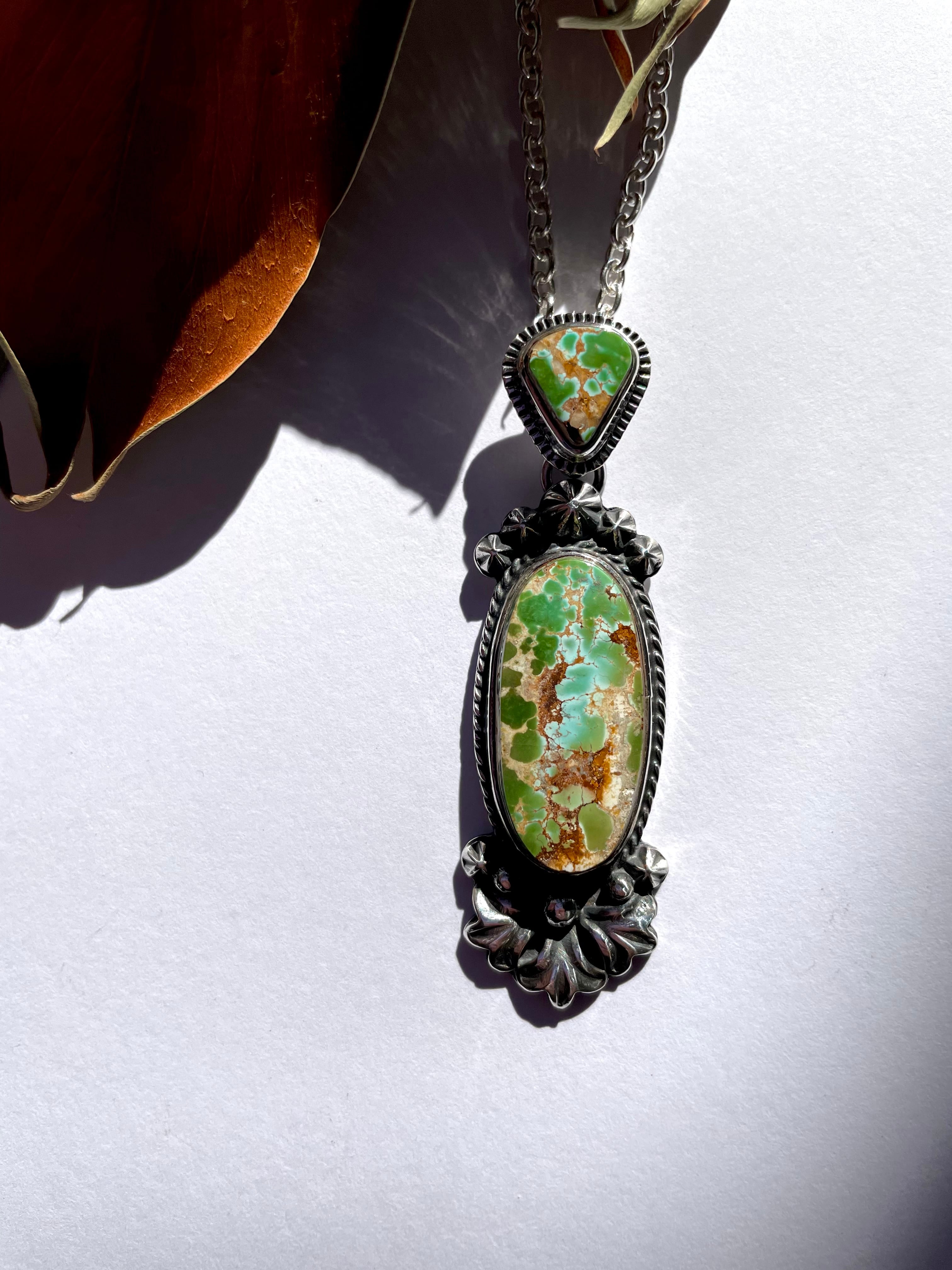 Pilot Mountain turquoise Pendant