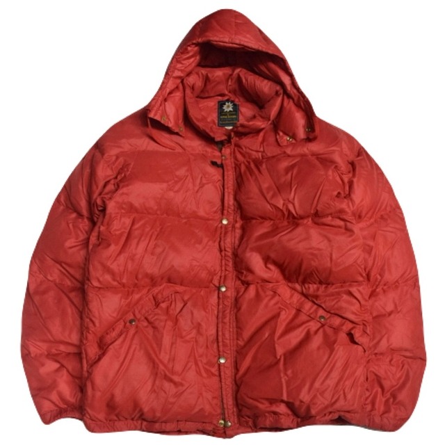 USED 70s Alpine Designs Down Jacket with hood -Large 03187