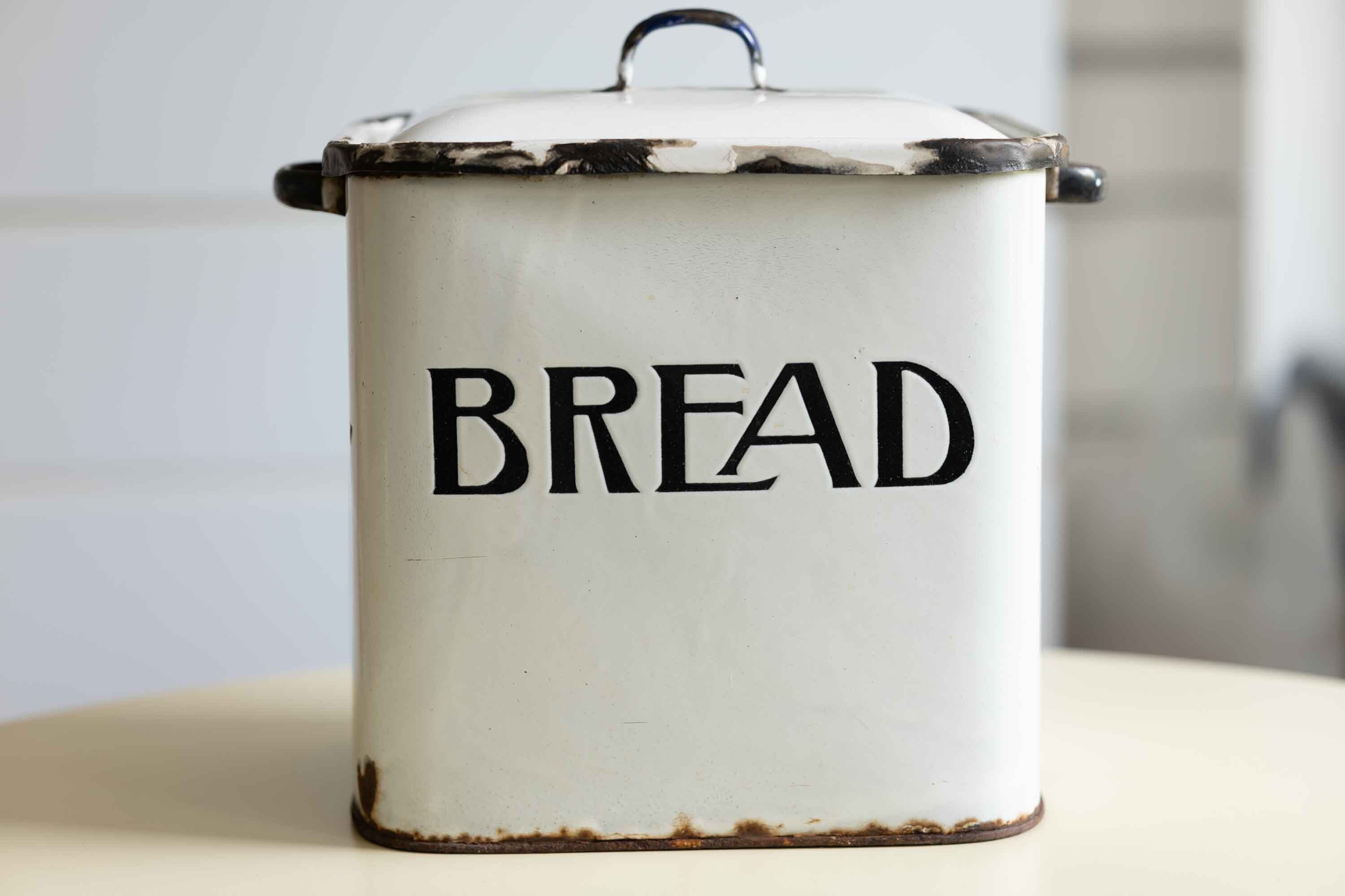 英国アンティーク ブレッド缶 古いタイプの作りです。 No.27