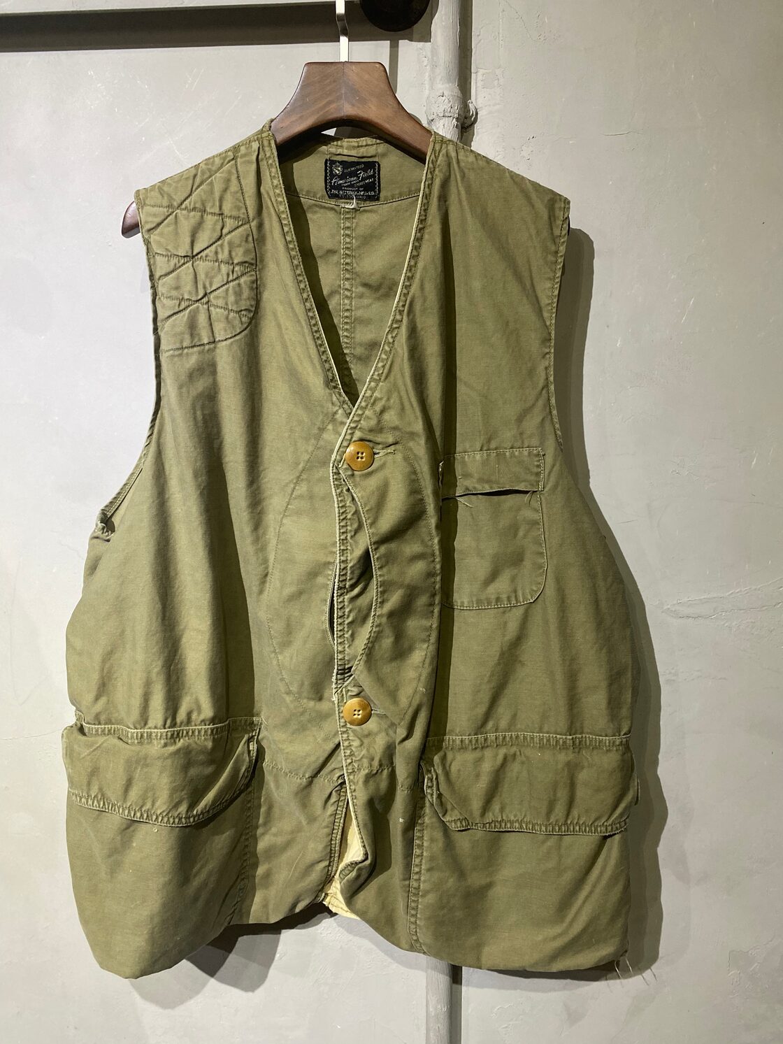 POST とかさ OVERALLS◇ロイヤルトラベラー/USA製/ベスト/S/コットン 