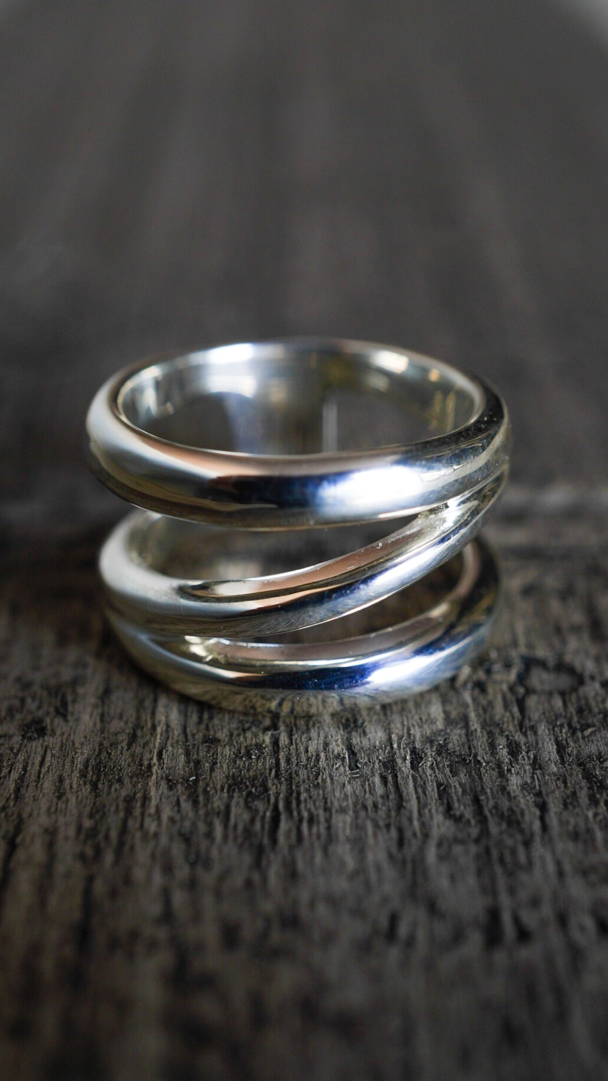 1990s】TIFFANY&Co. ティファニー ダイアゴナル リング 《シルバー925  