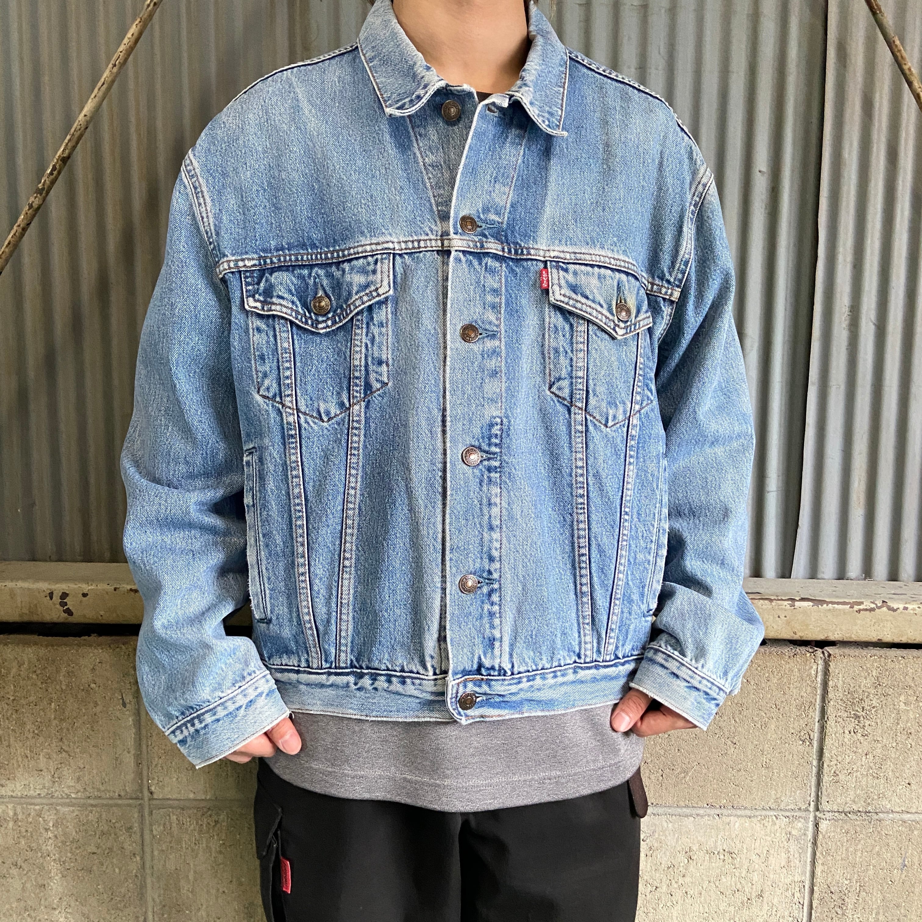 90年代 Levi's ユーロリーバイス 70503 02 デニムジャケット メンズL