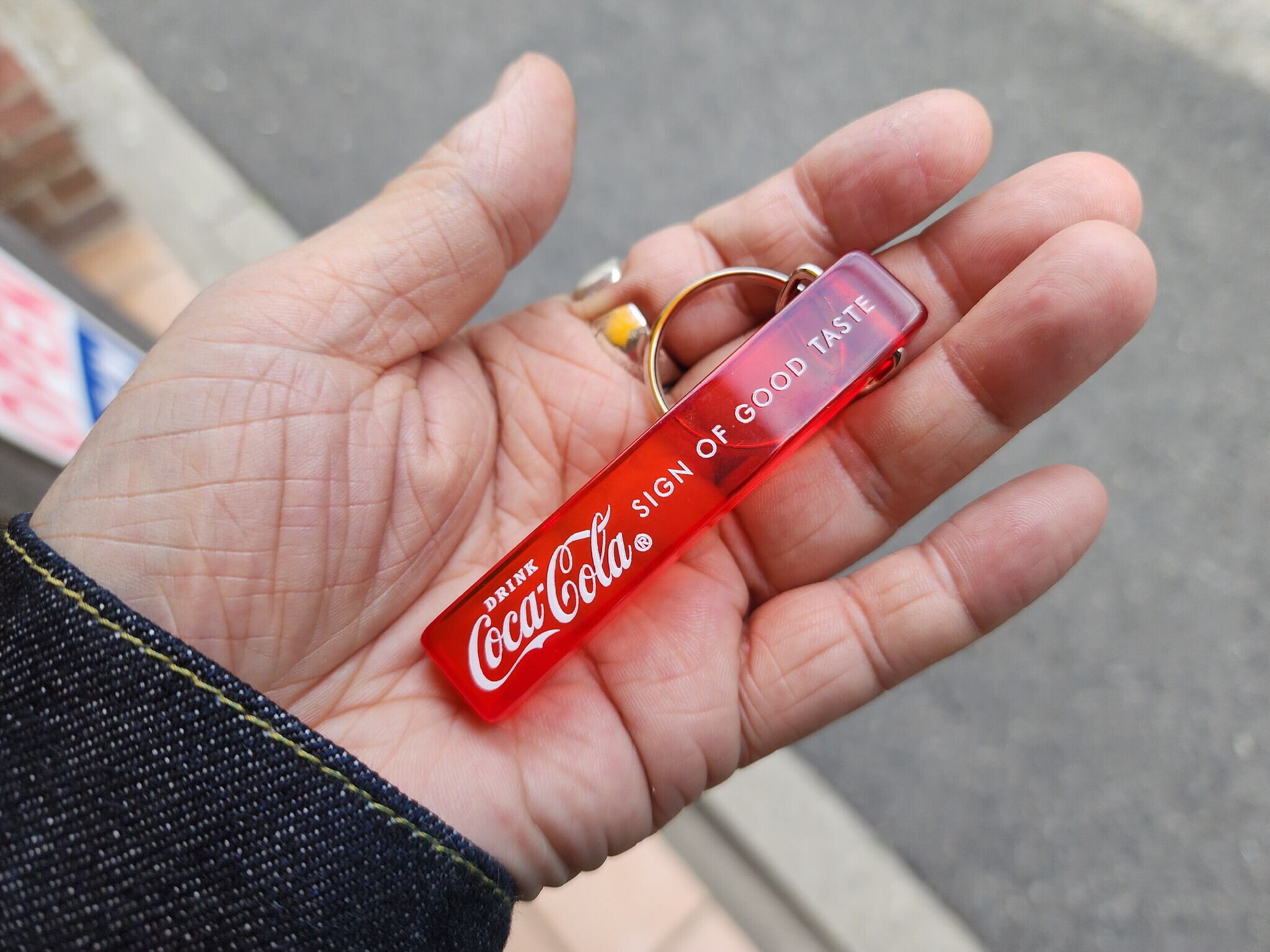 コカ・コーラ ミニ ホテル キーリング アメリカン雑貨 キーホルダー