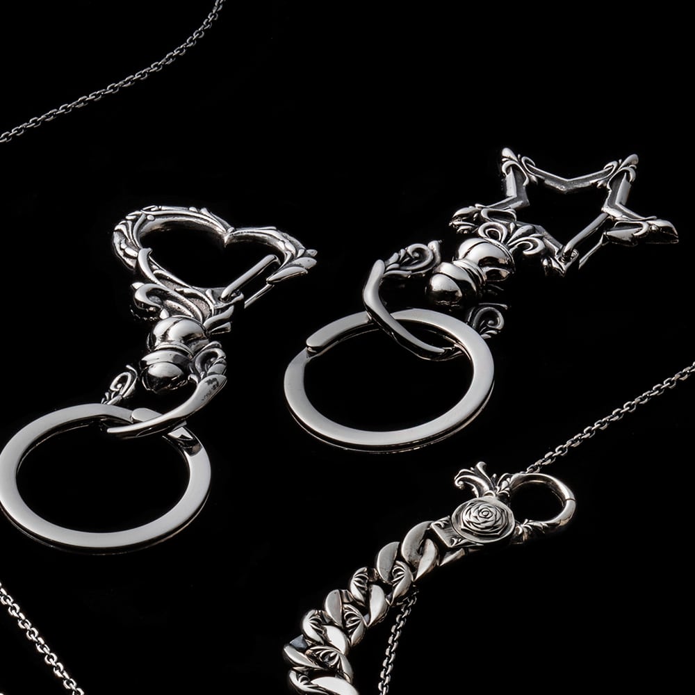 スターカラビナキーホルダー ACK0049 Star carabiner key chain