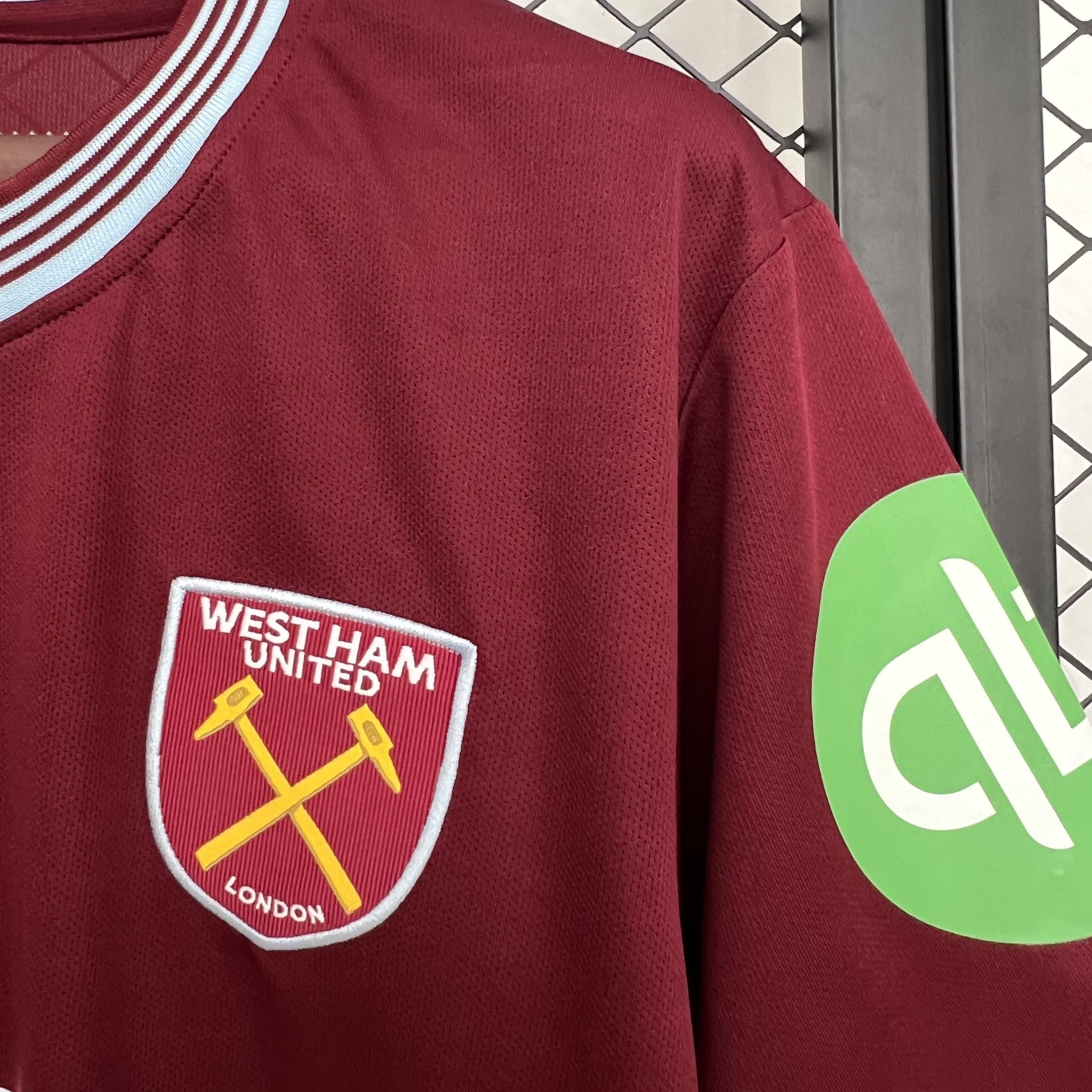 25-26 West Ham United Home jersey 25-26 ウェストハム ユナイテッド
