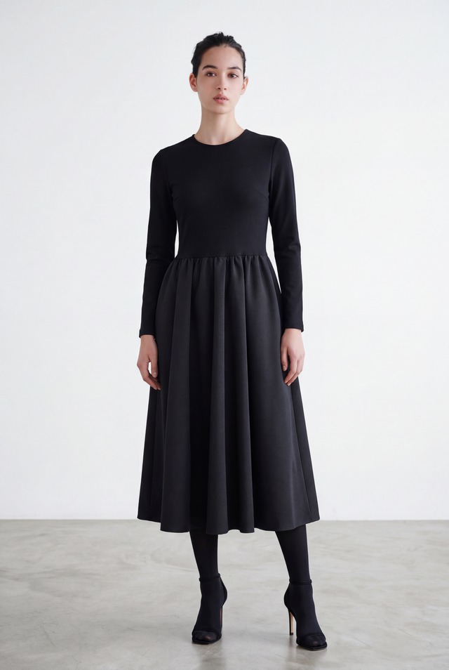 BALLERINA T-DRESS SMOKEPINK