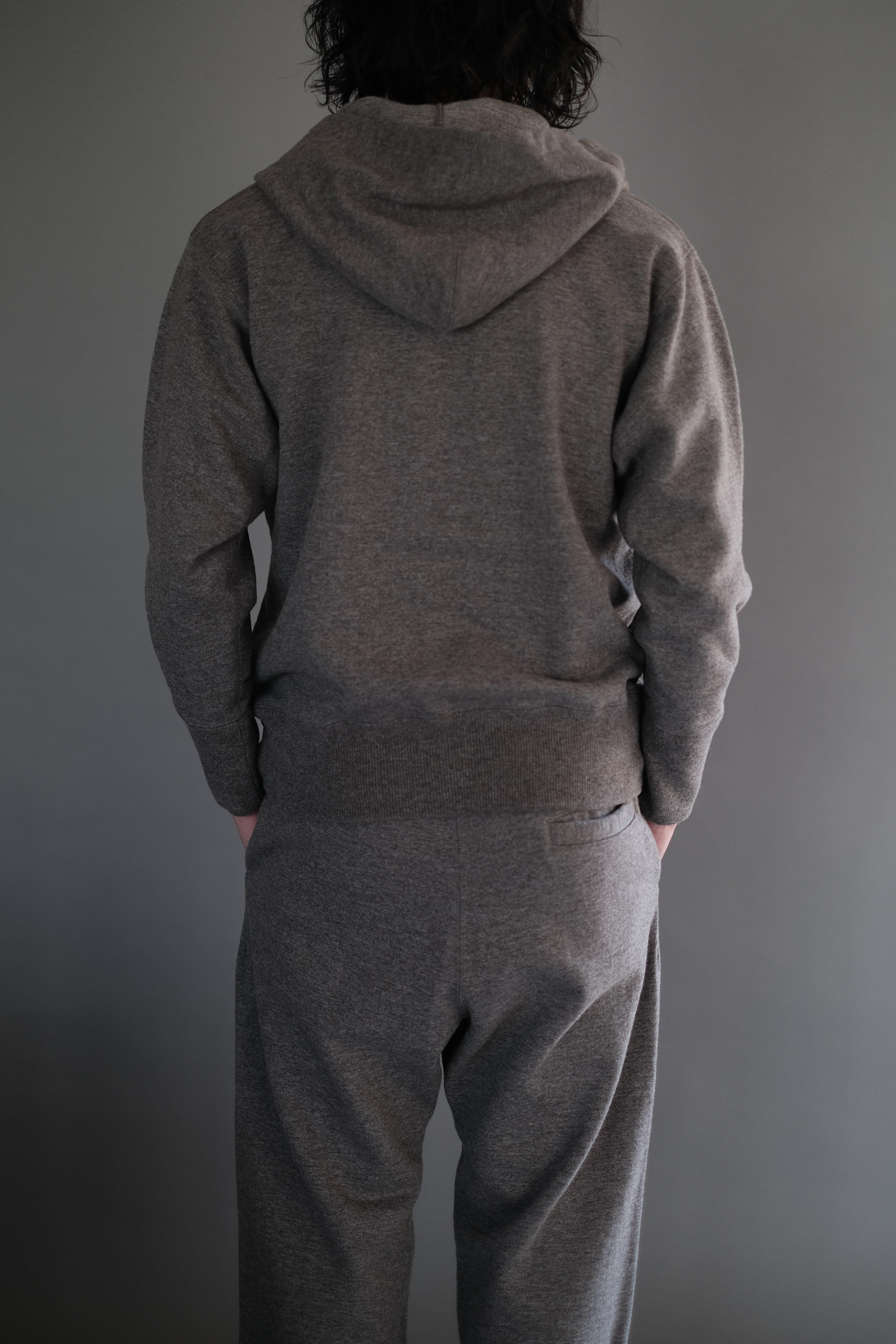 SLOPESLOW / WOOL FRENCH TERRY AFTER HOODIE | LIVING
