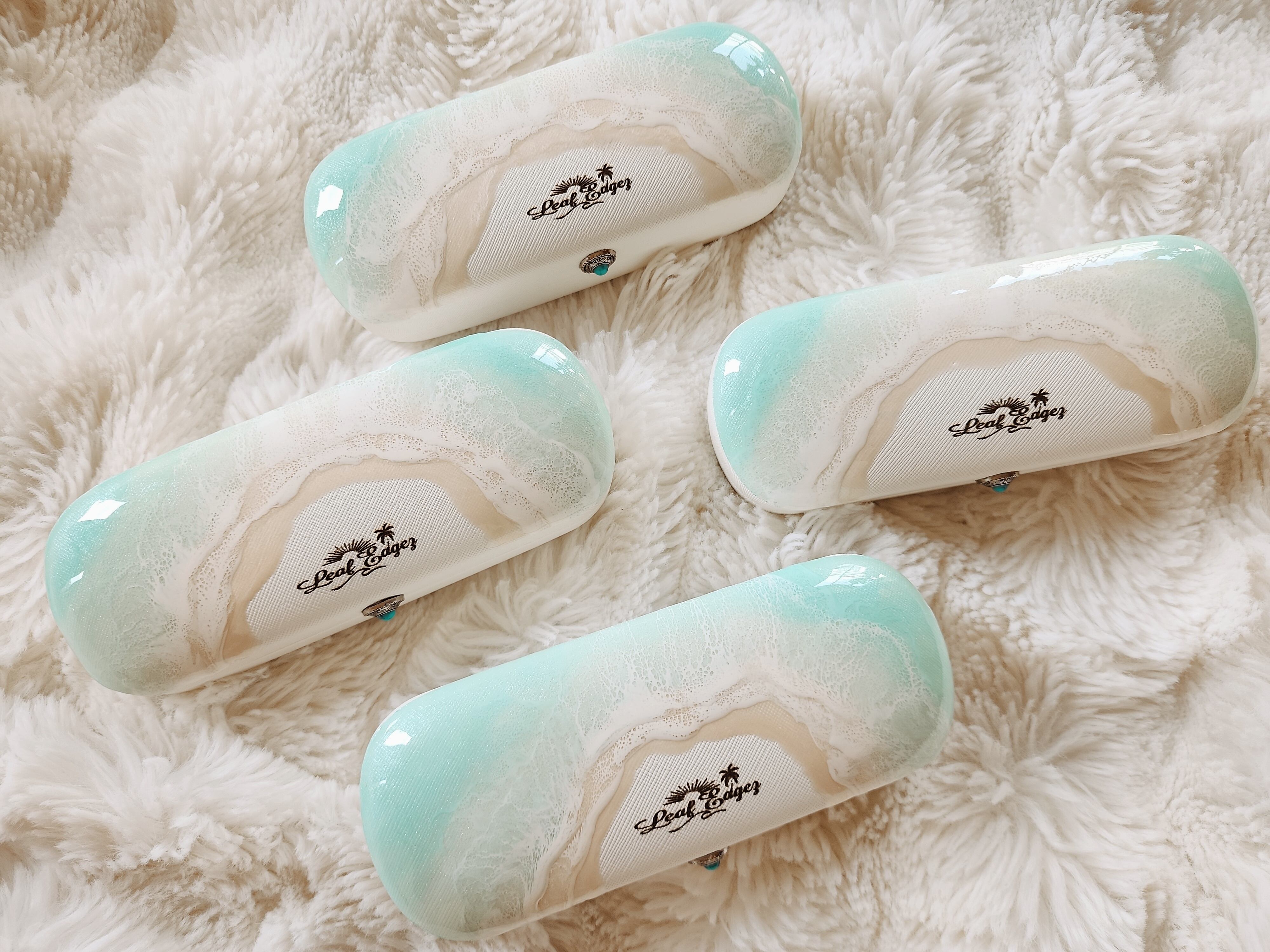 480.オーシャンレジンアート メガネ&サングラスケース