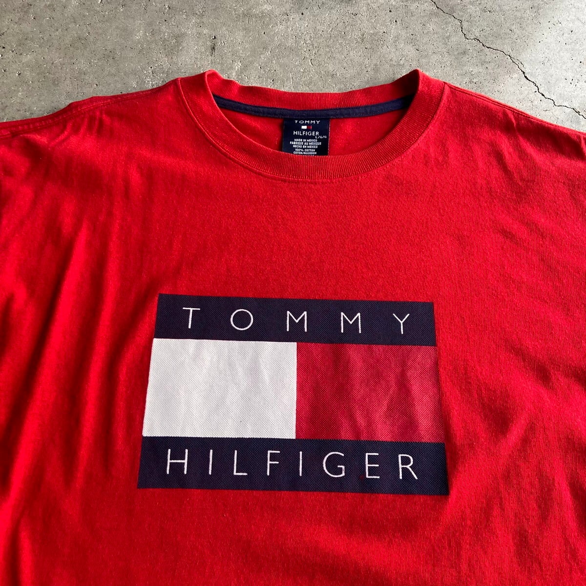 TOMMY HILFIGER トミーヒルフィガー ロゴプリント Tシャツ メンズL