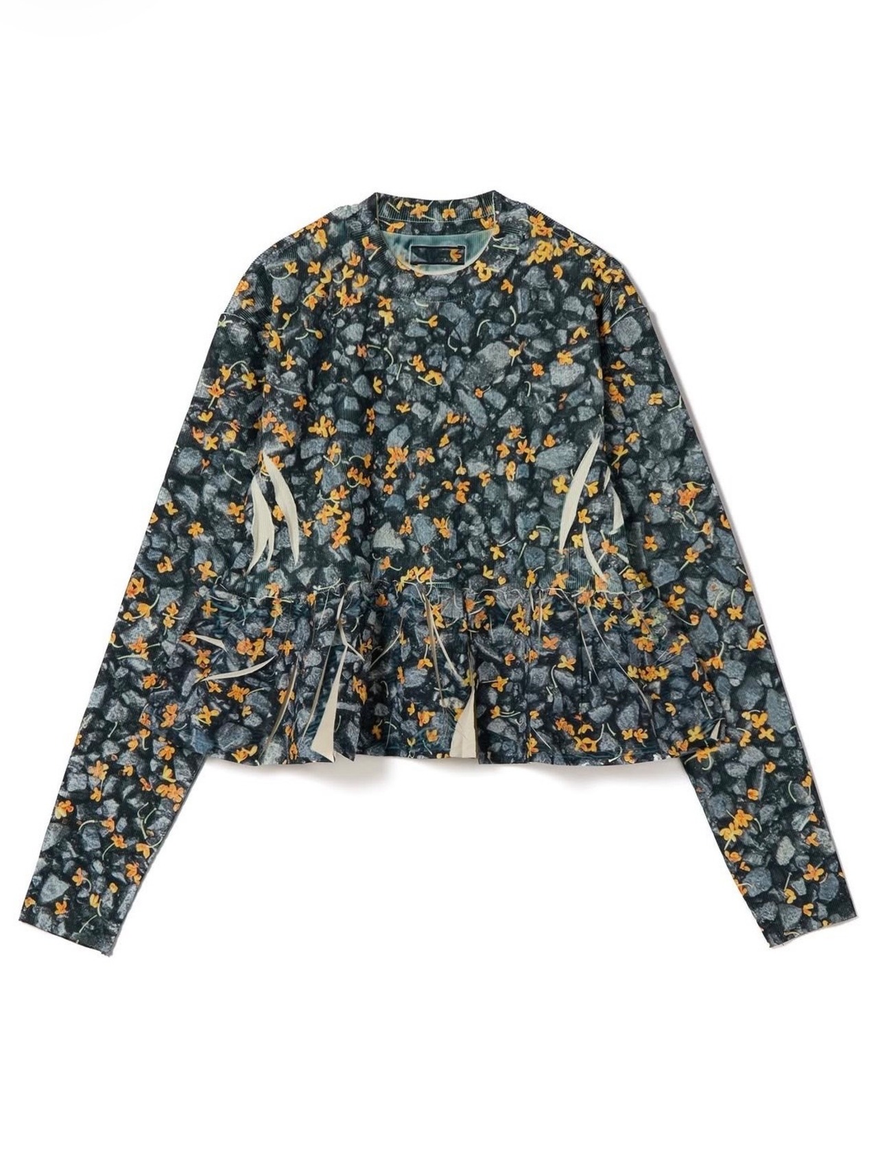 【26AW】NONTOKYO ノントーキョー / トップス / DIRECT PRINT RIB GATHER C/S - 4