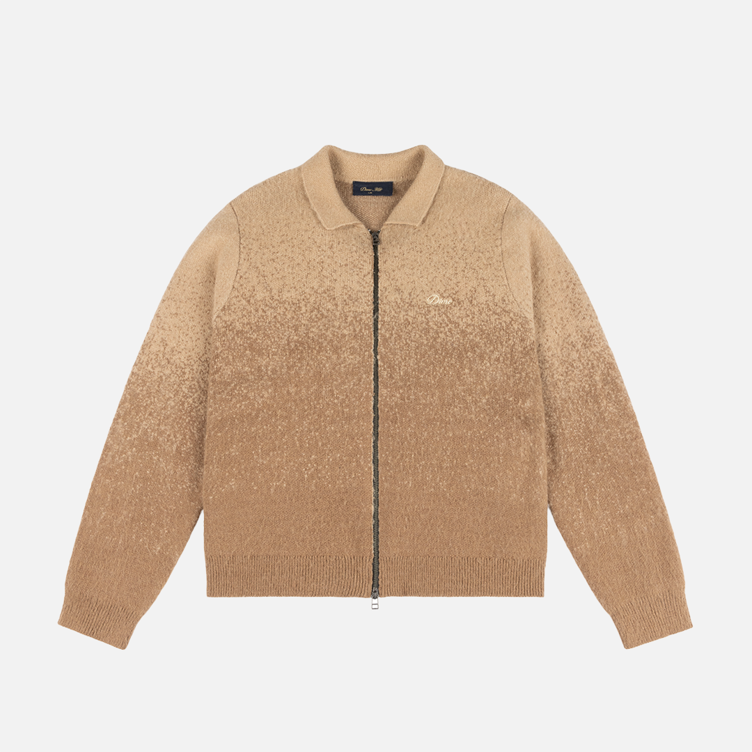試着のみ◎theory 定価7万ニットフーディ　ニューキャメル DIME / Mohair Double Zip Knit - Camel | GOOD TIMES