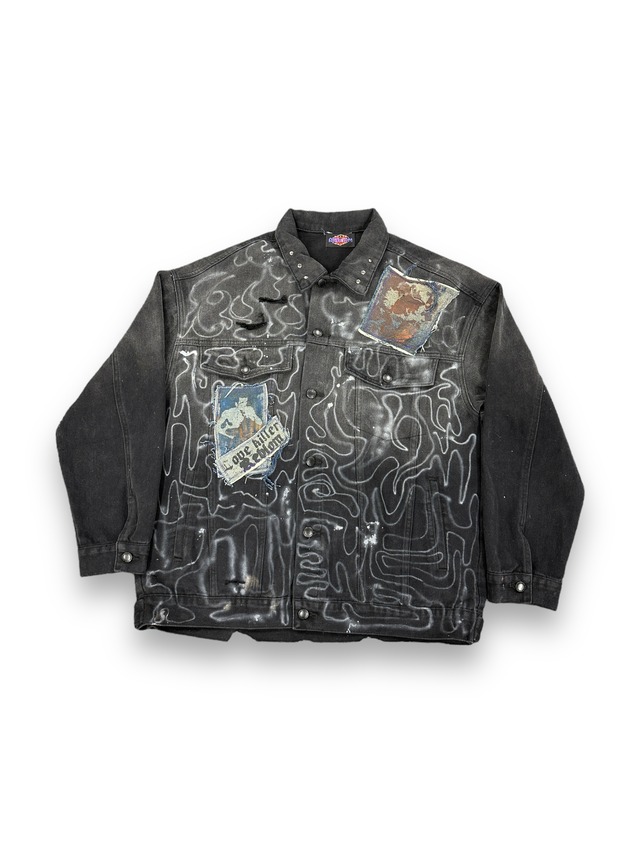 【LOVE KILLER× REBLOM】denim jacket(B)
